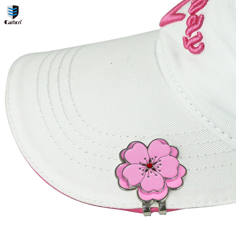 Women'S Golf Accessories - Caiton Rose Golf şapka klipsi manyetik