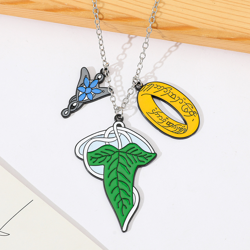 Women Accessories Trending - Yüzüklerin Efendisi Elfler Kolye Moda Yaratıcı