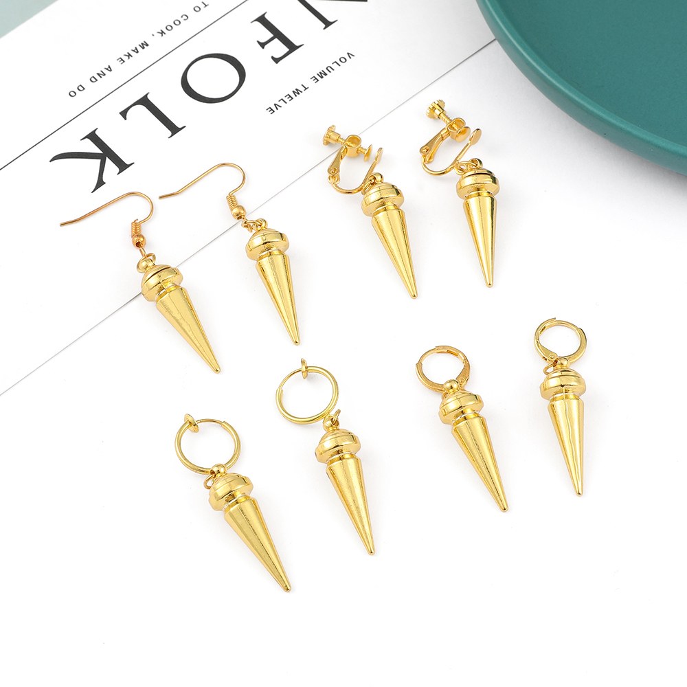 Women Accessories Trending - Moda Anime Altın Renk Awl Minimalist
