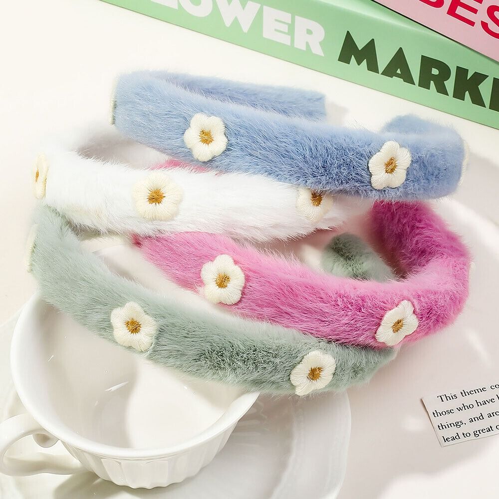 Peluş sahte FurHead Hoop yeni  - Women'S Winter Accessories Set incelemesi ve fiyatı