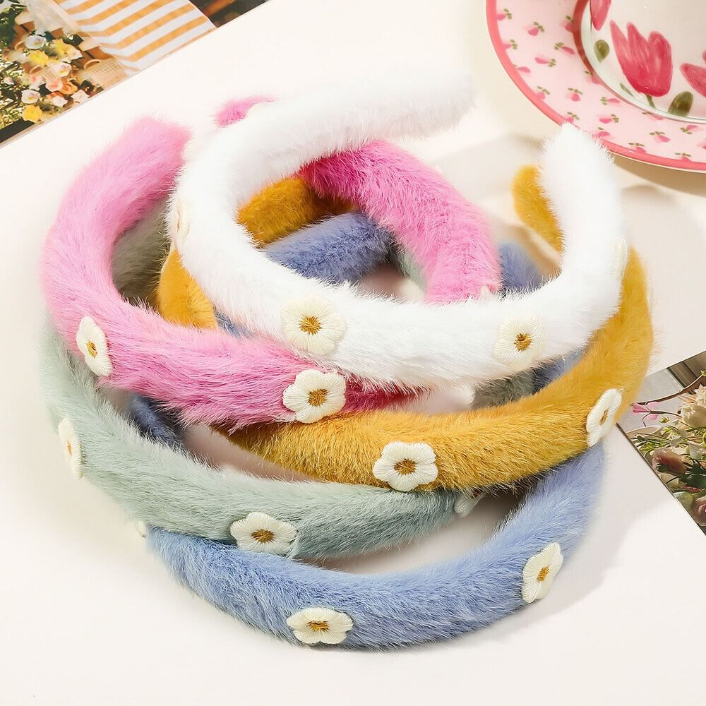 Peluş sahte FurHead Hoop yeni  - Women'S Winter Accessories Set incelemesi ve fiyatı
