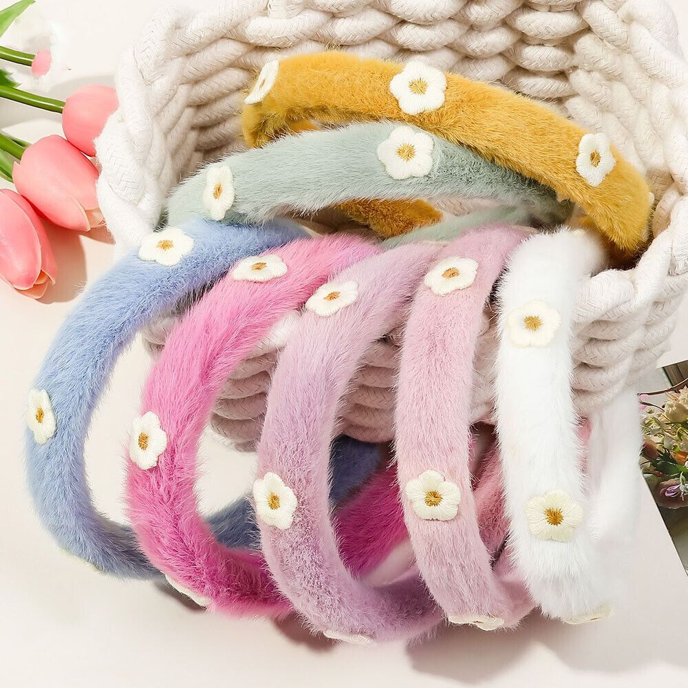 Peluş sahte FurHead Hoop yeni  - Women'S Winter Accessories Set incelemesi ve fiyatı