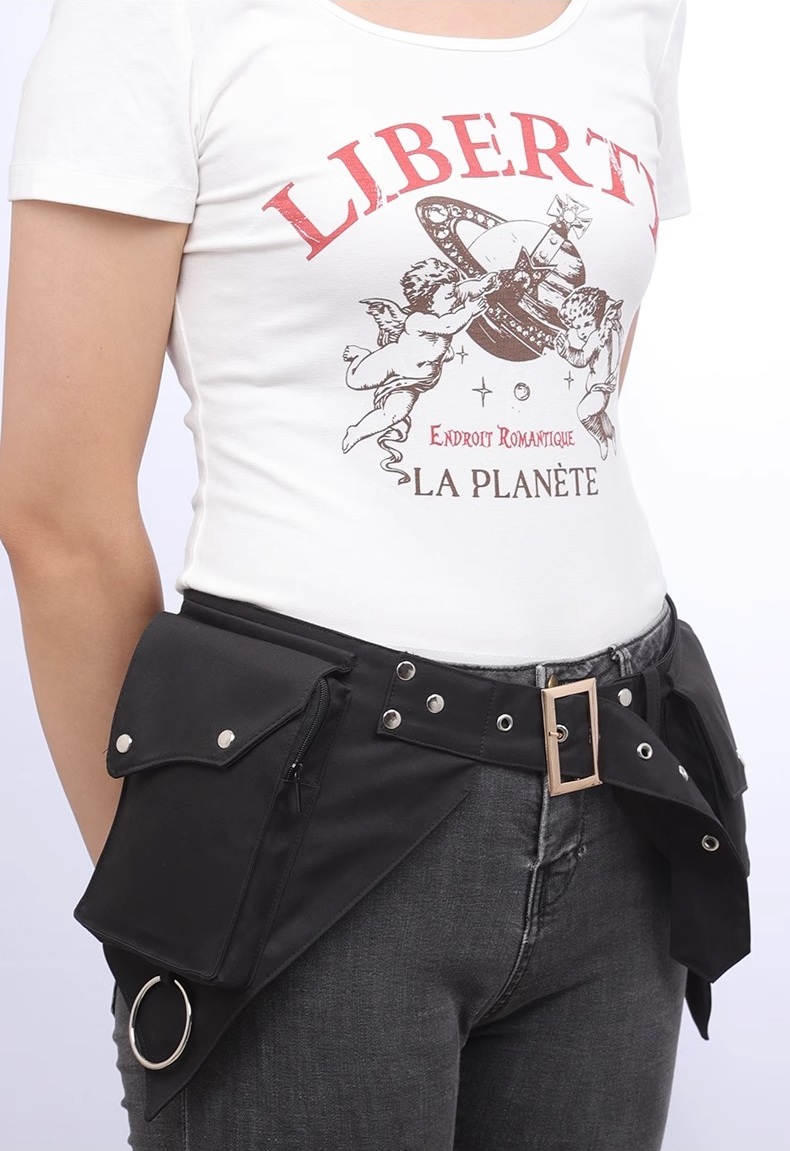 Kadın ortaçağ Punk bel çantası - Women Accessories Bag incelemesi ve fiyatı