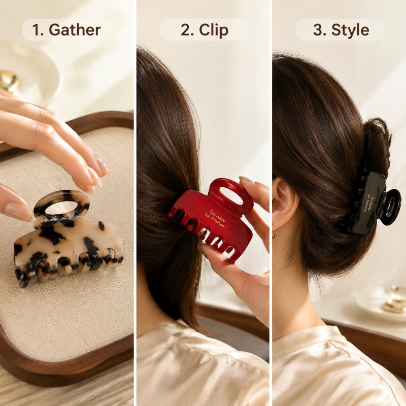 Fransız Orta Boy Saç Tokası Gü - Women'S Work Accessories incelemesi ve fiyatı