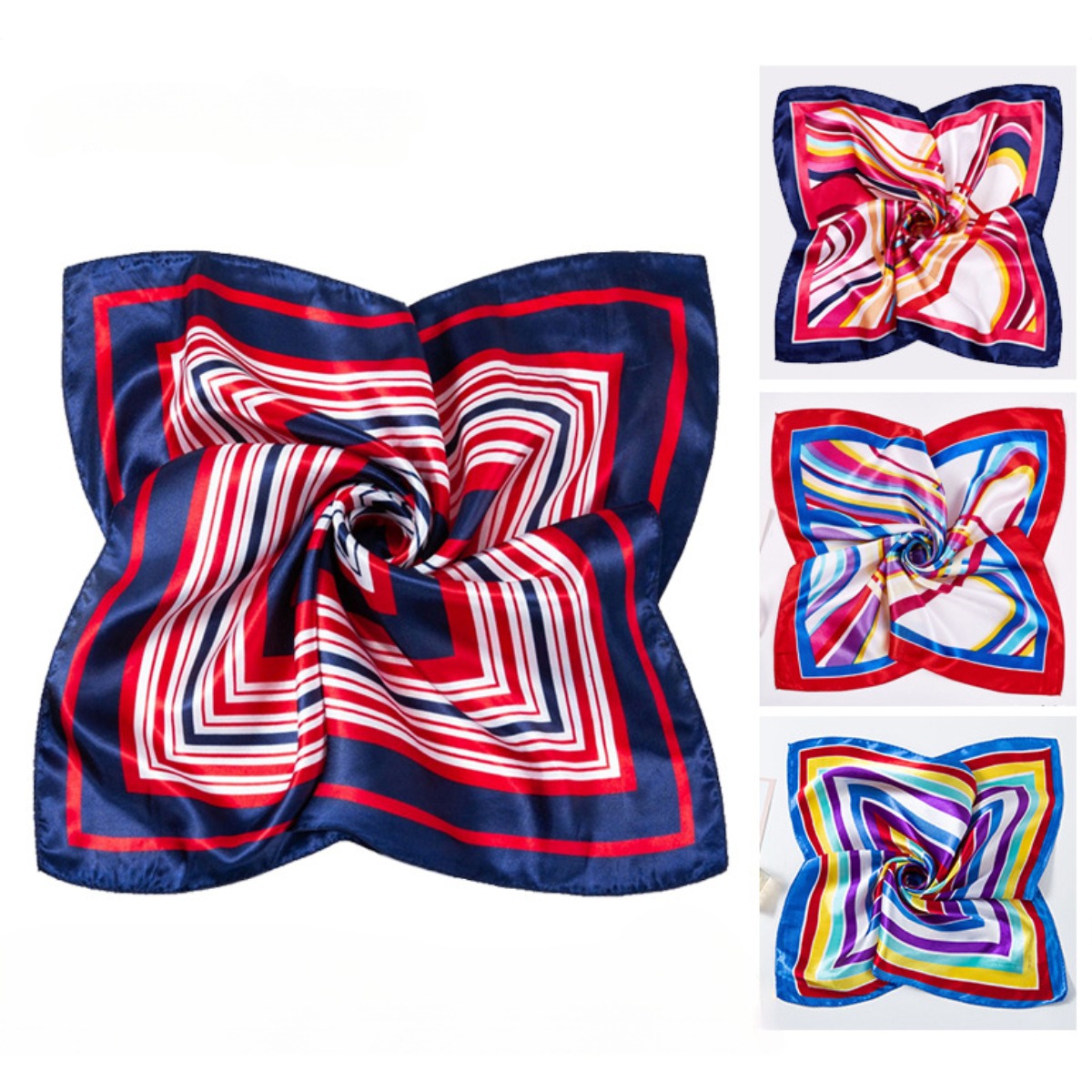 50*50cm kare ipek eşarplar eşa - Women'S Work Accessories incelemesi ve fiyatı
