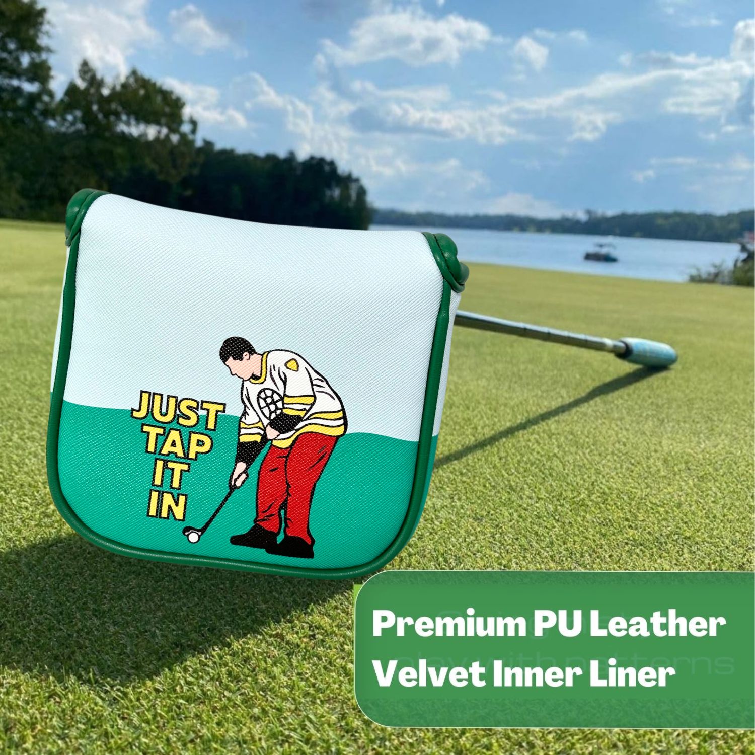 Komik PU deri Golf atıcı kapak - Women'S Golf Accessories incelemesi ve fiyatı