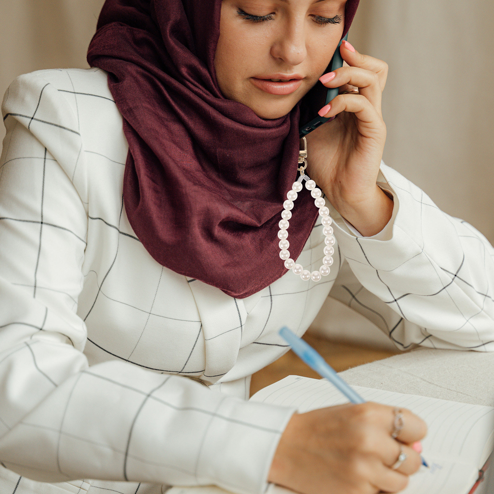 İnci Boncuklu Telefon Askısı D - Women Accessories Bag incelemesi ve fiyatı