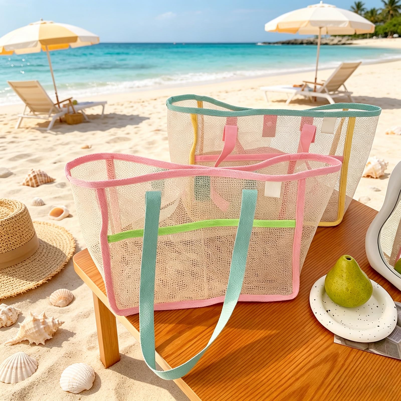 Kadınlar için Plaj Çantaları R - Women Accessories Bag incelemesi ve fiyatı