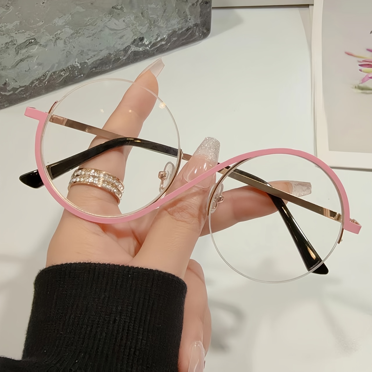 Yeni Moda Trendi Metal Yarım Ç - Women Accessories Trending incelemesi ve fiyatı